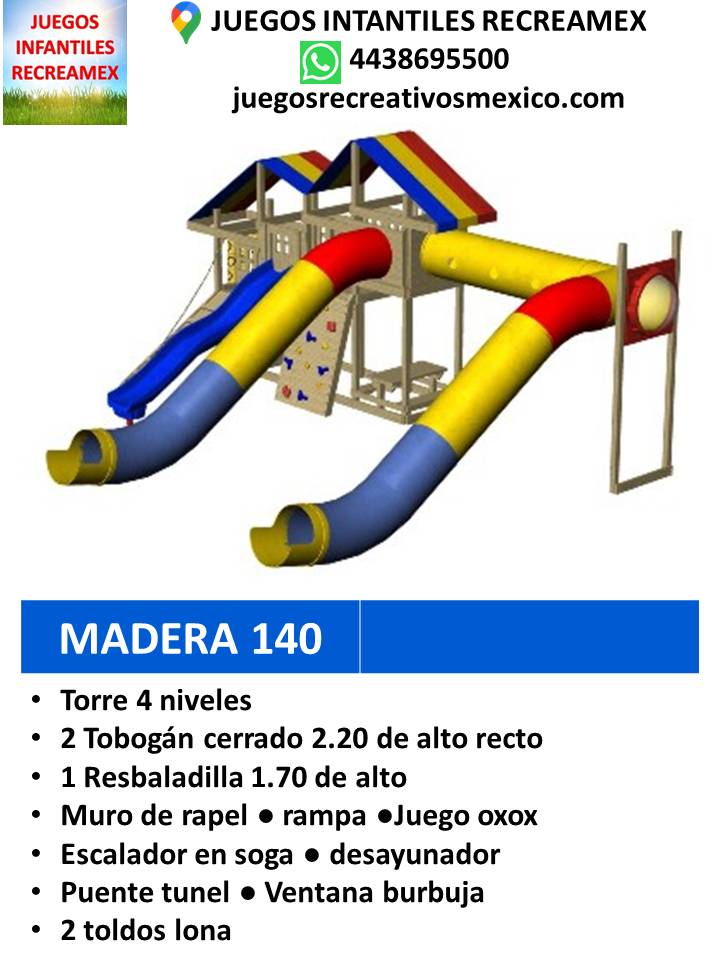 modulo de madera 140